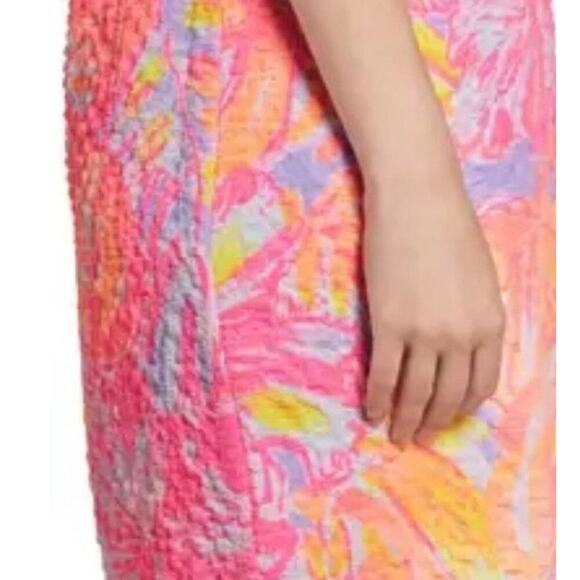 LILLY Pulitzer | Emmeline One Shoulder Dress in Sun Splashed Print | Size XS - Picture 11 of 16